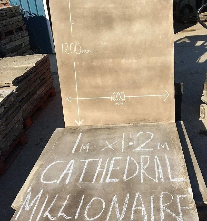 THE NEW CATHEDRAL"MILLIONAIRE" FLAG IT'S HUGE!!